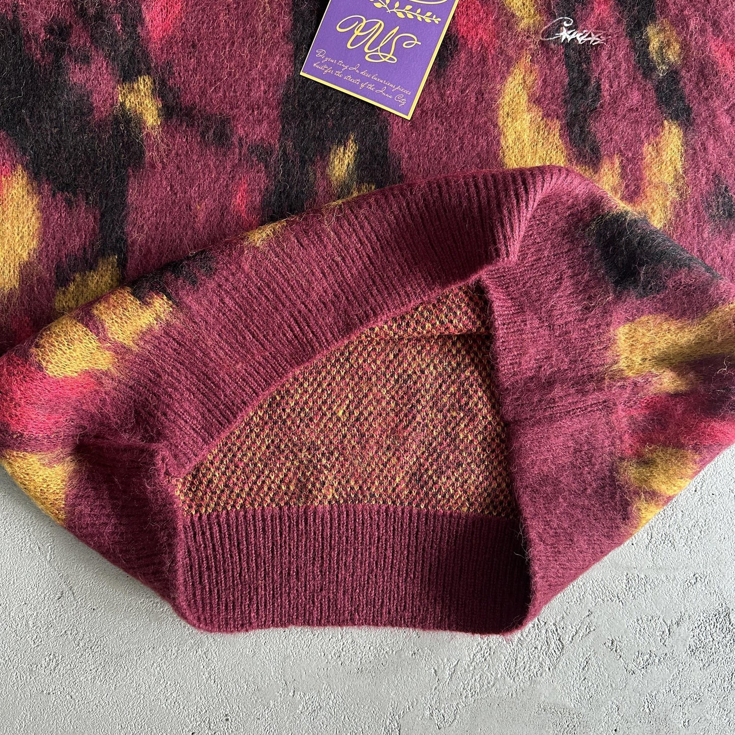 Gilet pull sans manches Corteiz Mohair