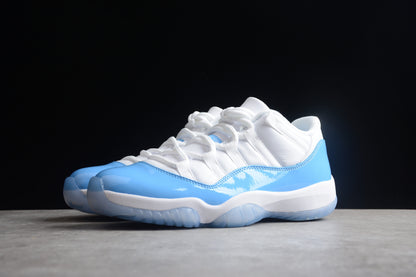 AJ 11 Low "Blanco y Azul Universitario"