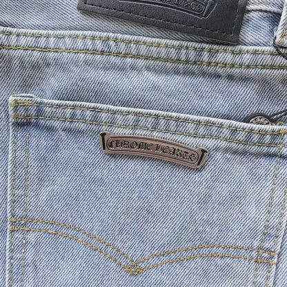 Short en jean Chrome Hearts