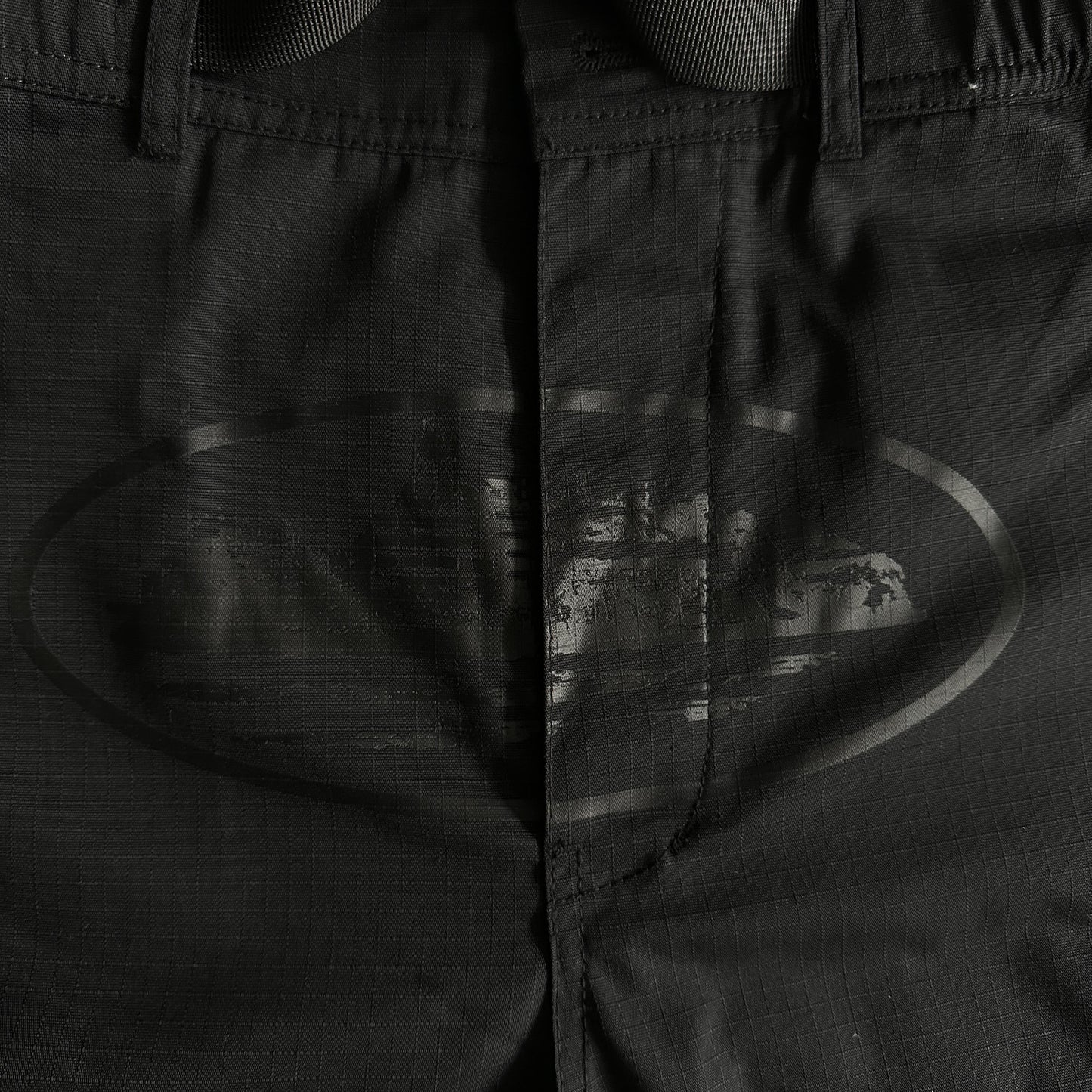 Shorts cargo noirs Corteiz