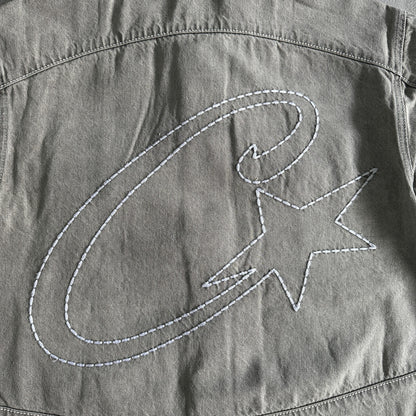 Corteiz Veste en Jean Gris