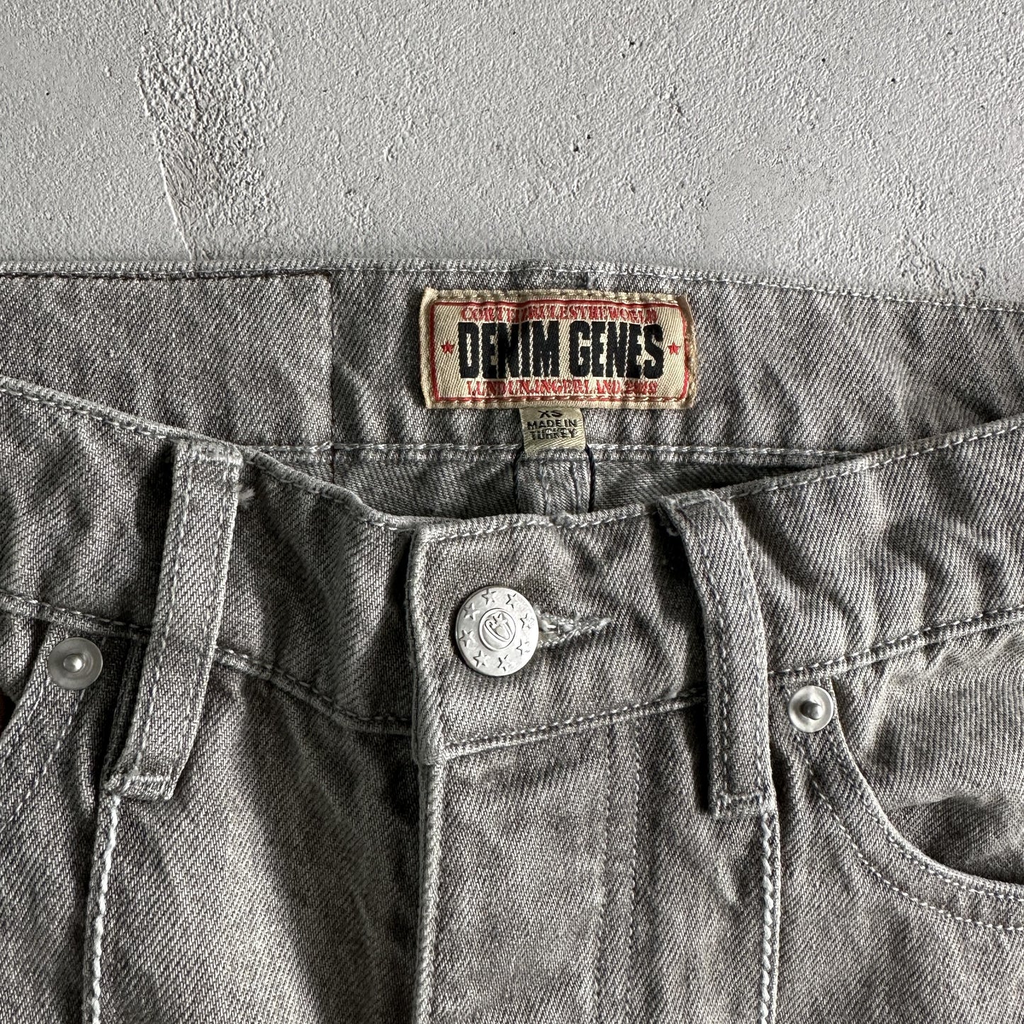 Corteiz Jean en denim gris