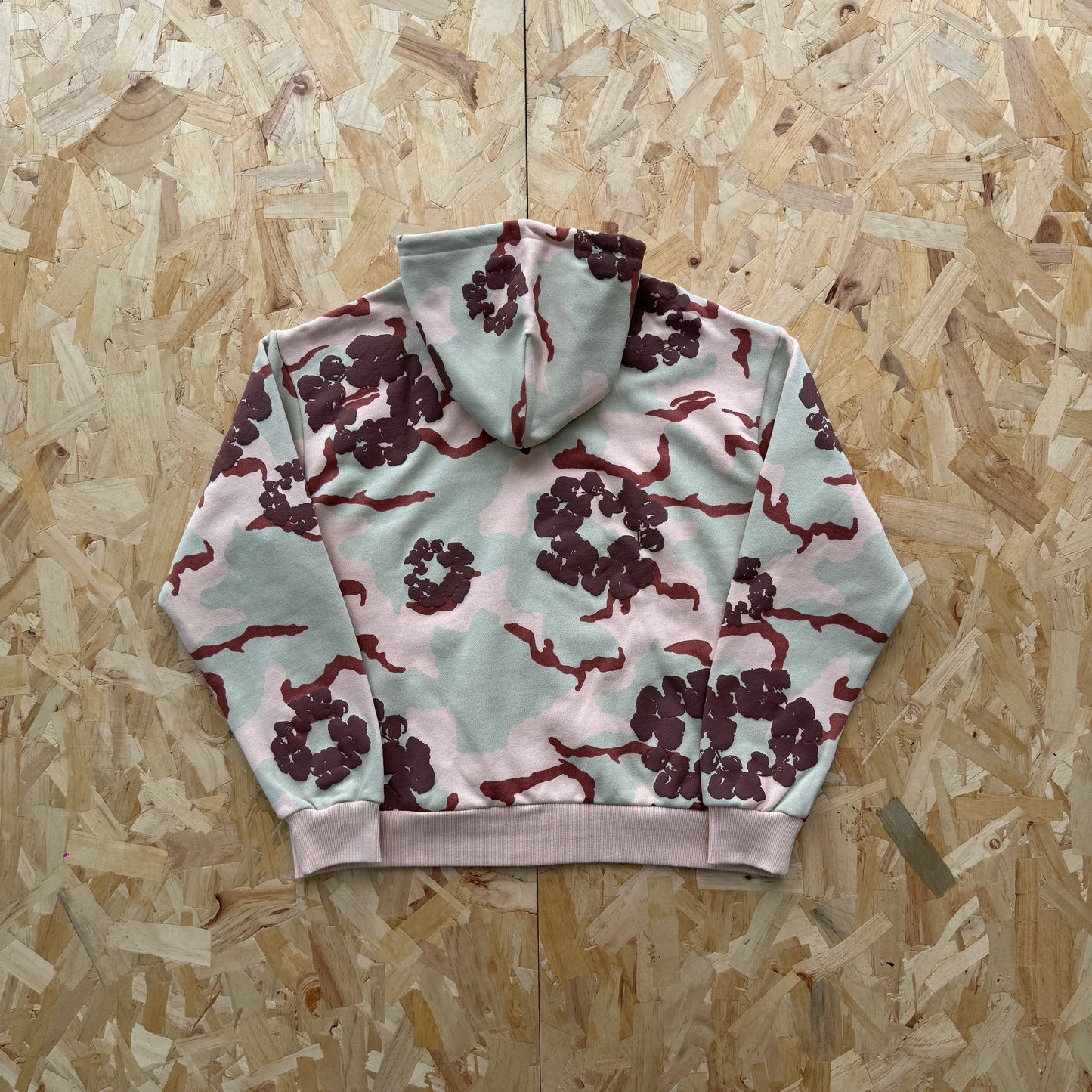 Denim Tears Sweat à capuche zippé camouflage 1:1 4+