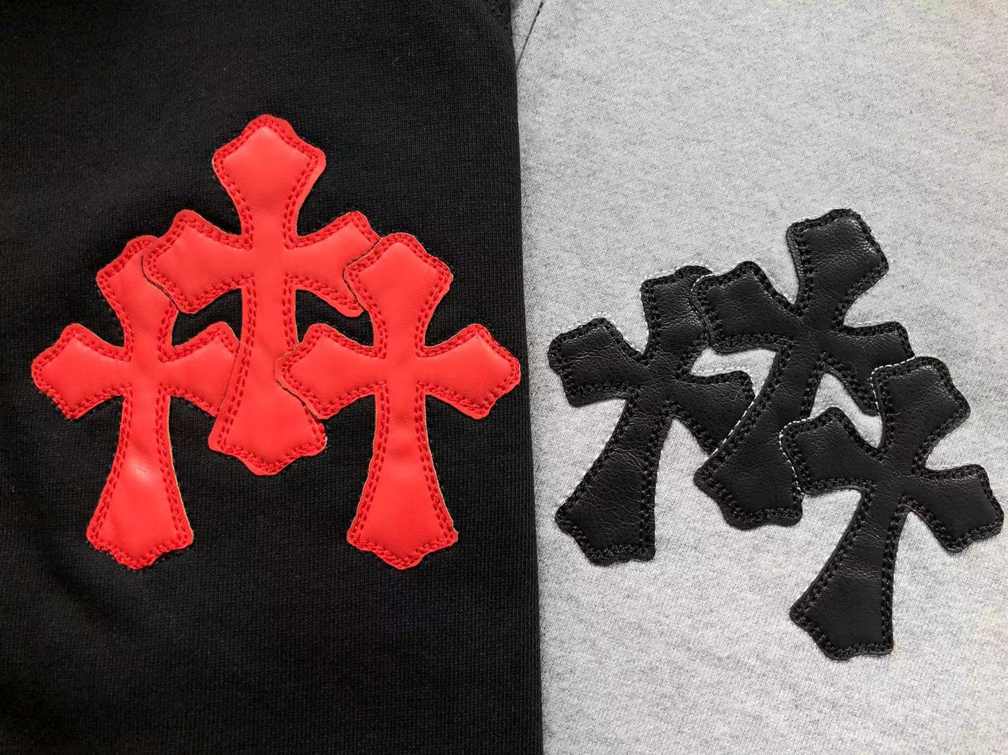 Sweat à capuche zippé Chrome Hearts