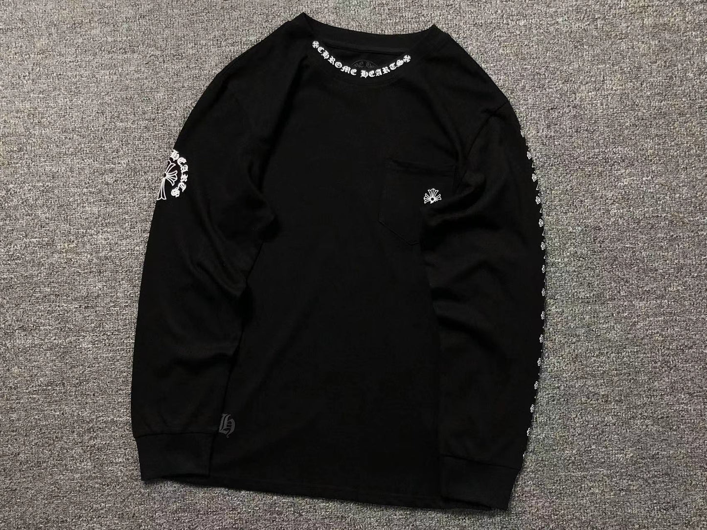 Manche longue Chrome Hearts