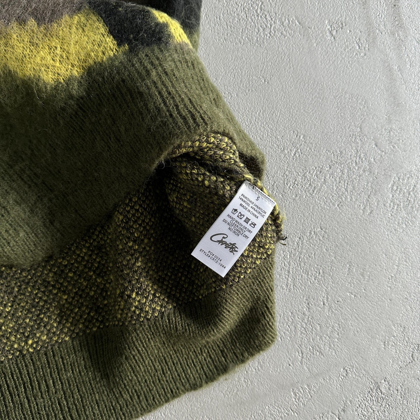 Gilet pull sans manches Corteiz Mohair