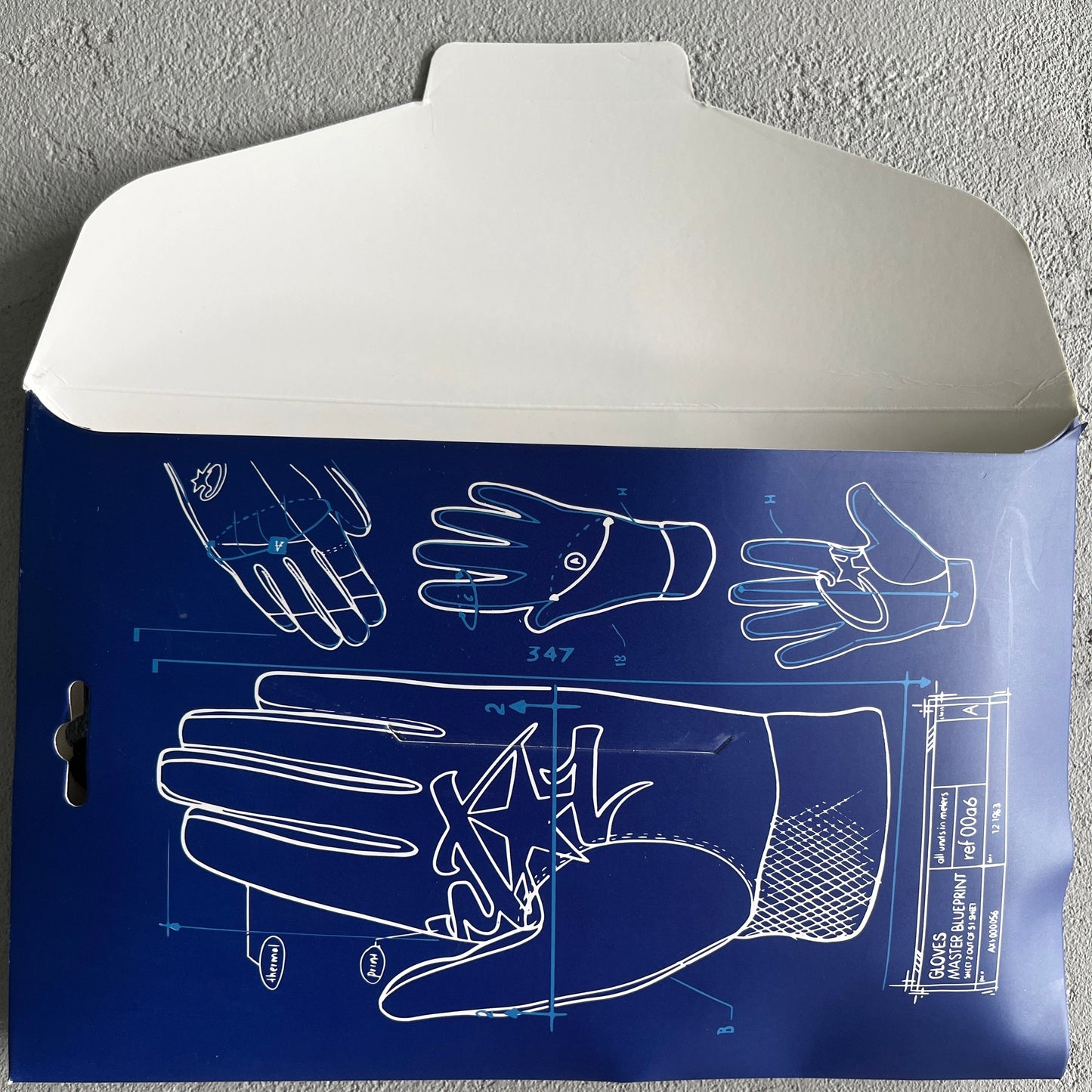 Gants en cuir noirs Corteiz