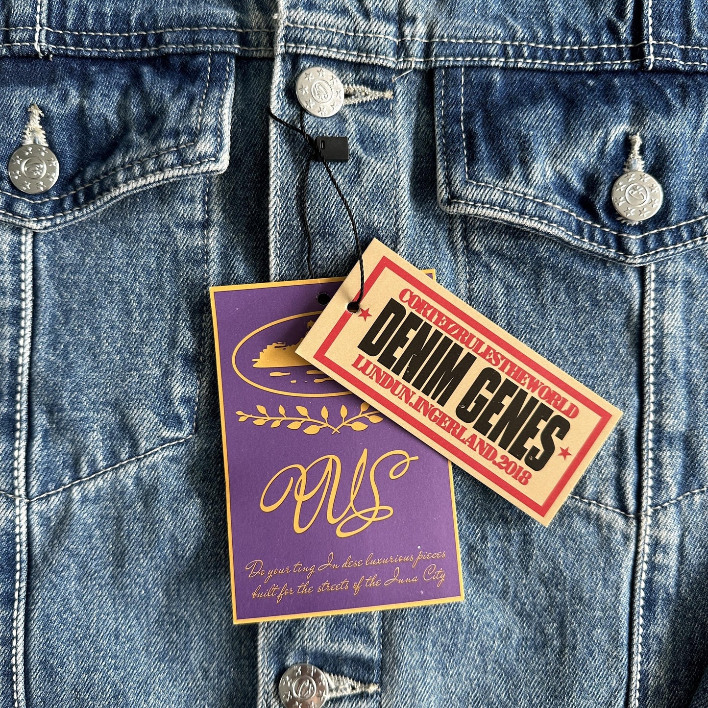 Veste en jean Corteiz