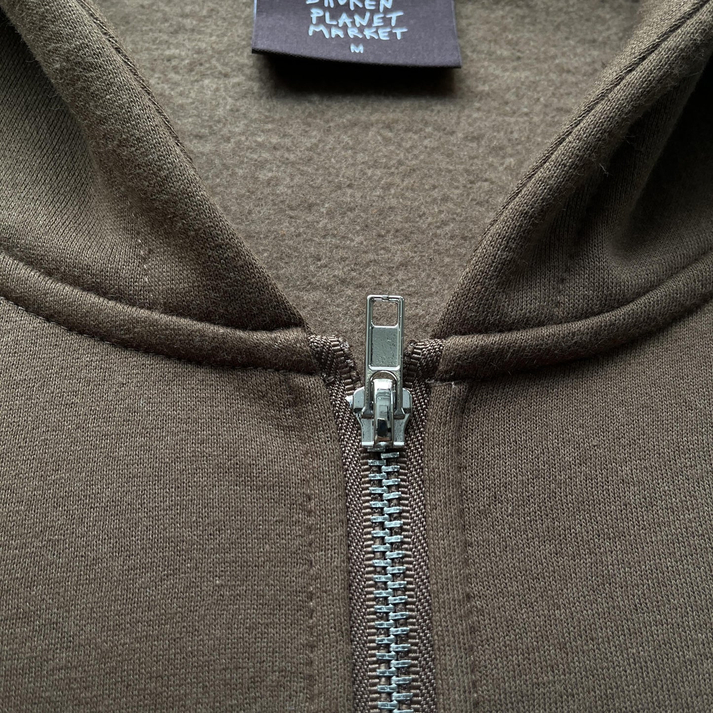 Sweat à capuche zippé Broken P Market Arctic