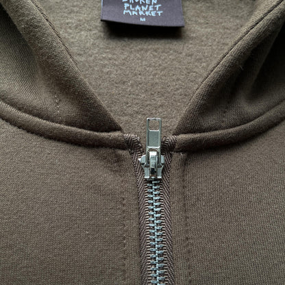 Sweat à capuche zippé Broken P Market Arctic