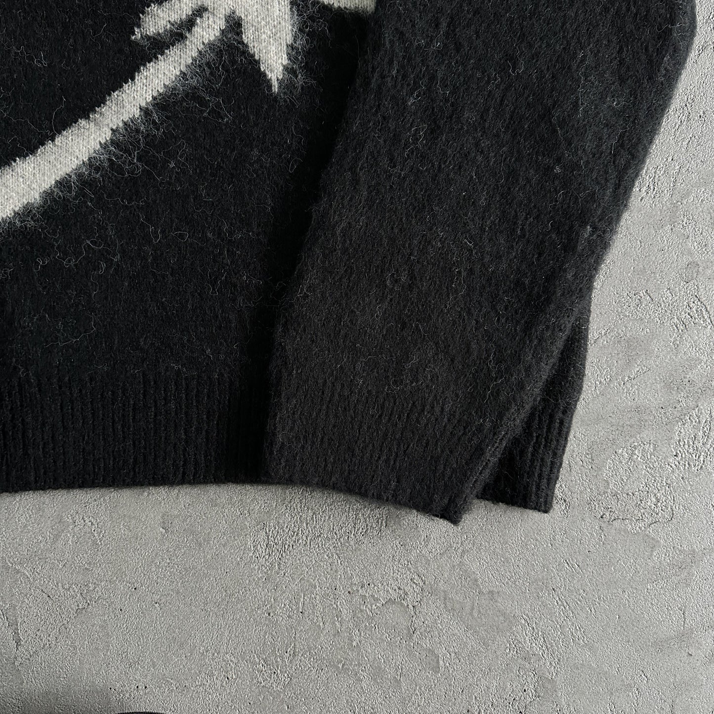 Pull en mohair tricoté Corteiz C Star