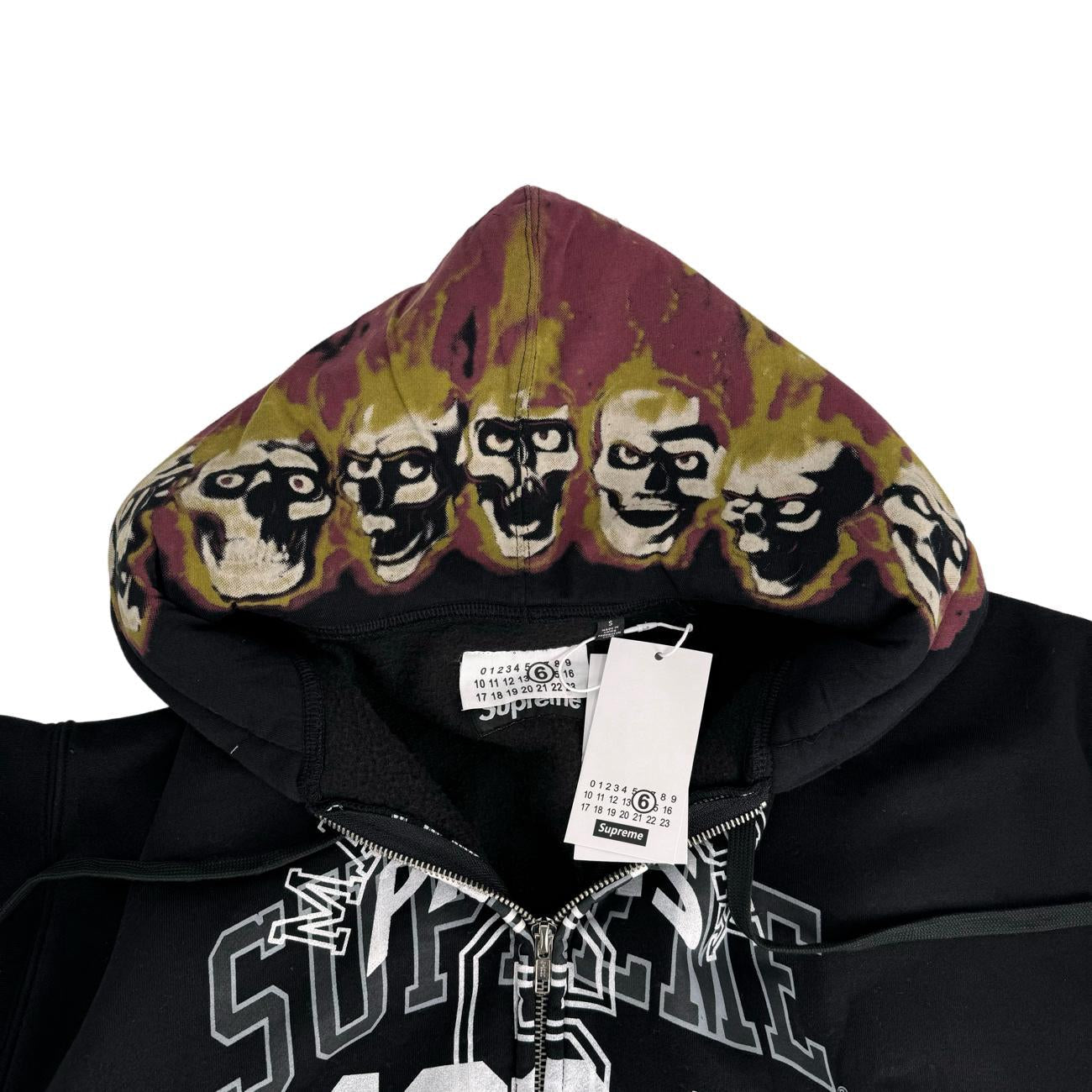 Sweat à Capuche Zippé Supreme MM6 Maison Margiela
