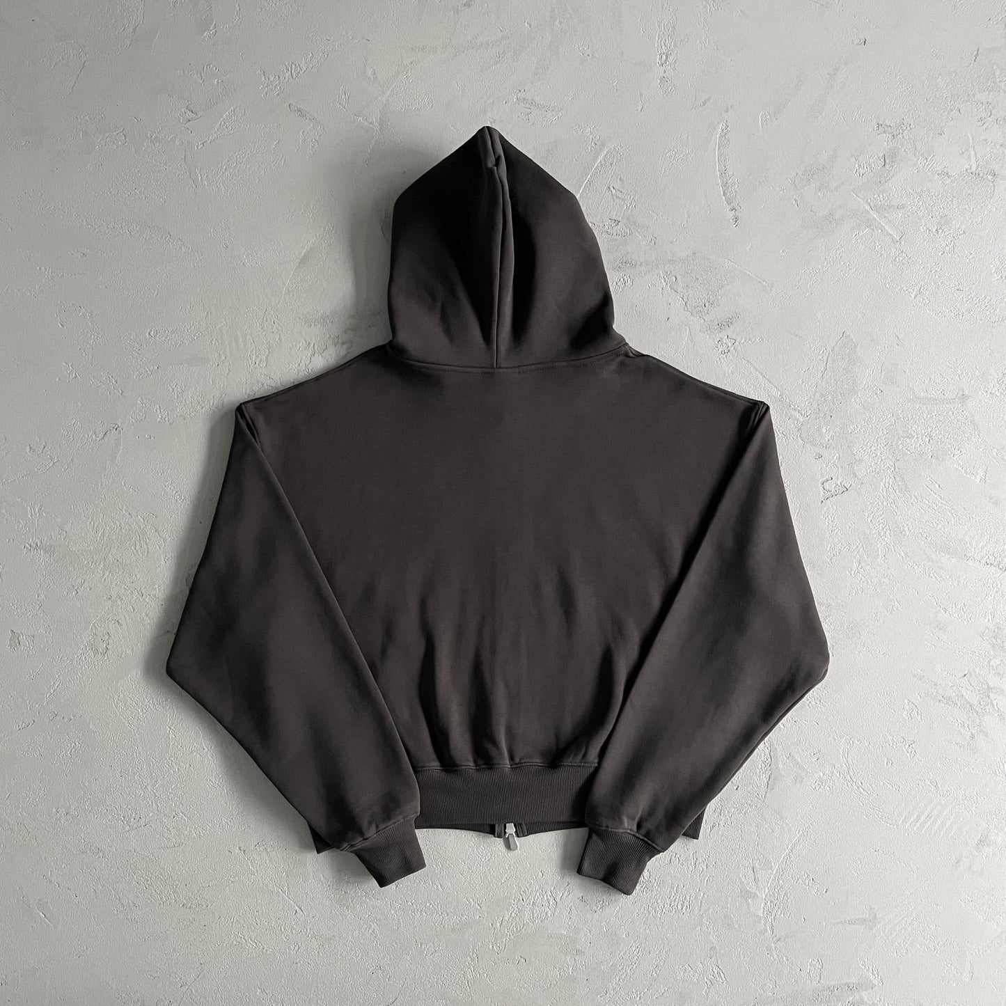 Sweat à capuche zippé double Broken P