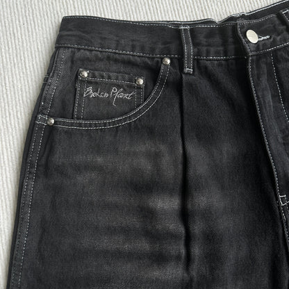 Short en jean Broken P