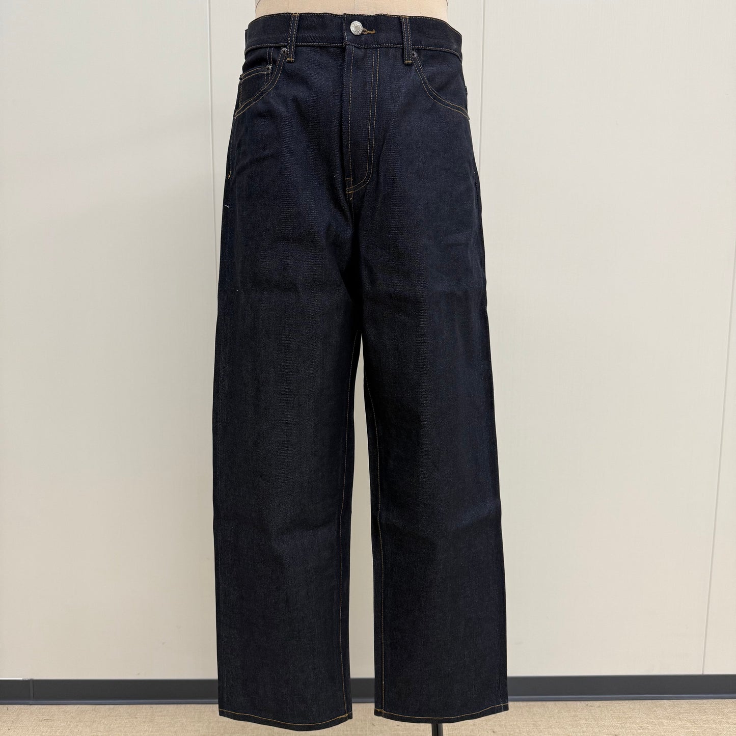 Supreme Baggy Jeans Fil de Cuivre Noir
