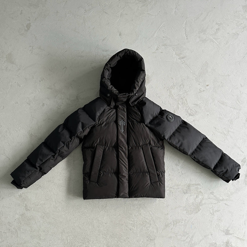 Trapstar Decoded Arch Puffer Jacket Black