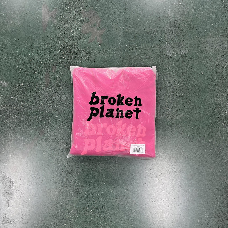 Broken Planet  Pink Hoodie