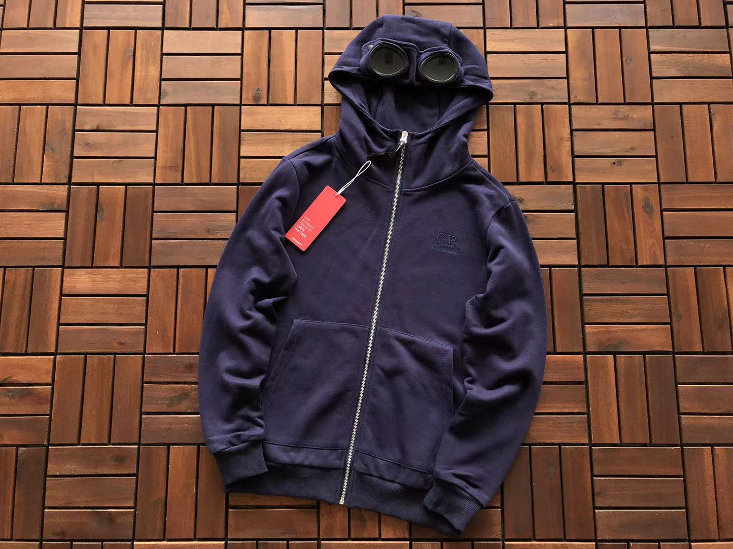 C.P. Company Sweat à capuche zippé