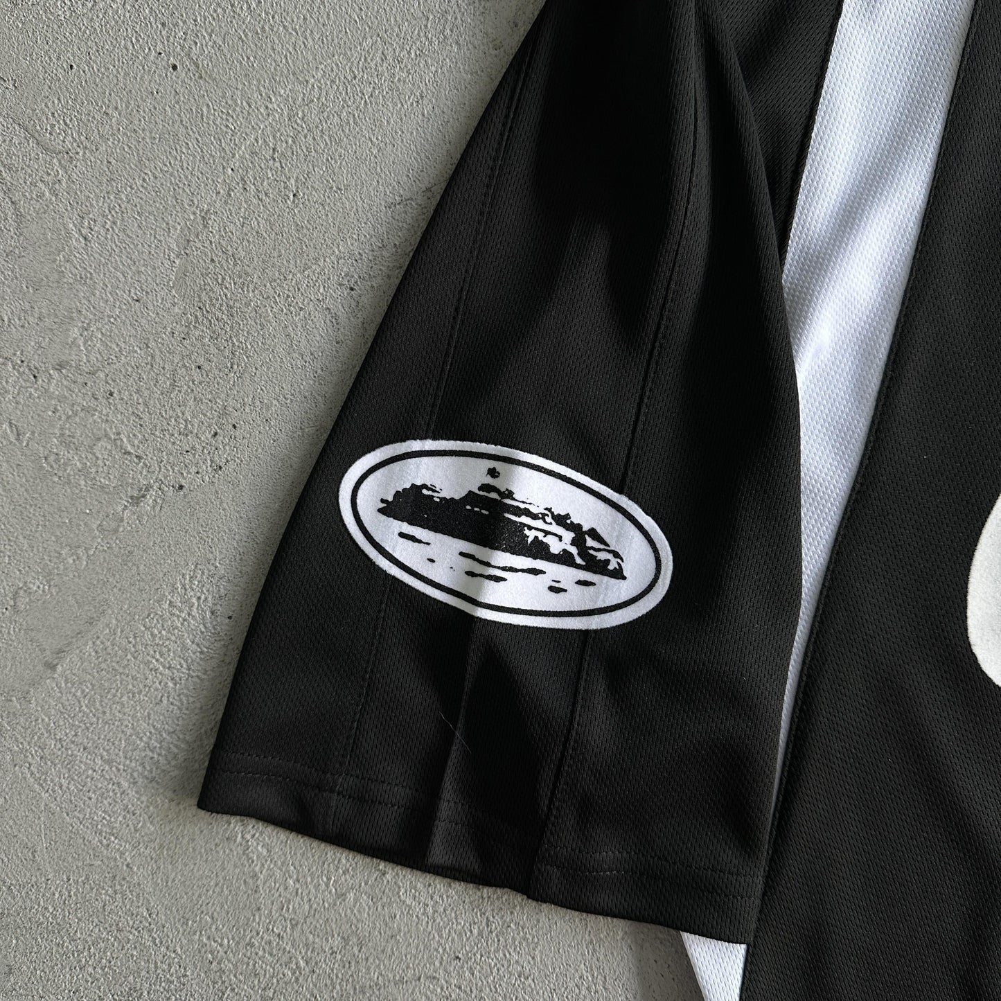 Maillot à empiècements Corteiz – Noir