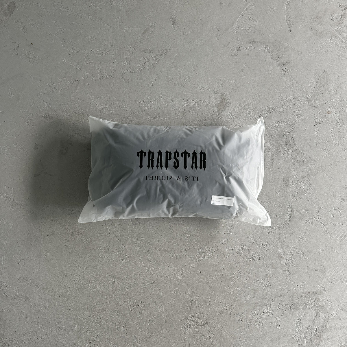 Chaqueta acolchada Trapstar Irongate con relieve negra