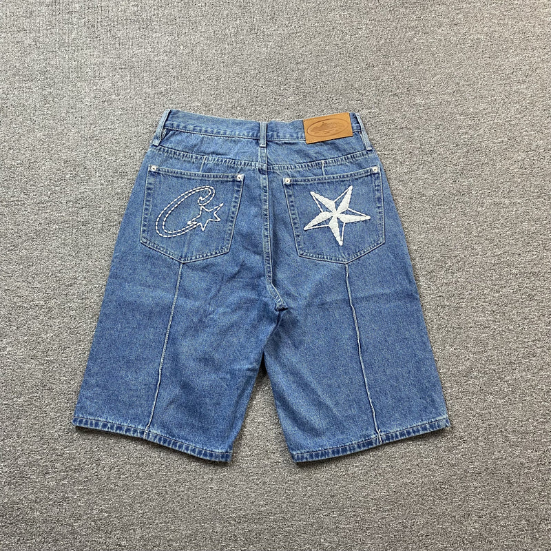 Corteiz Denim Jeans Shorts