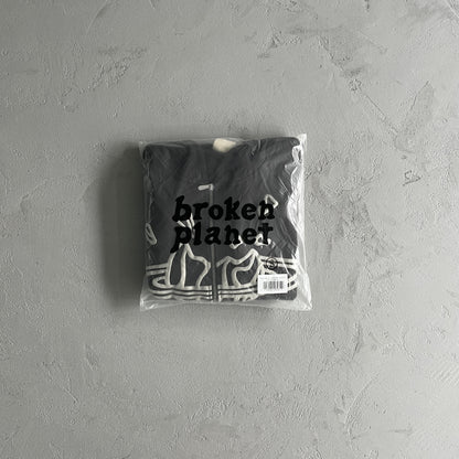 Sweat à capuche zippé double Broken P