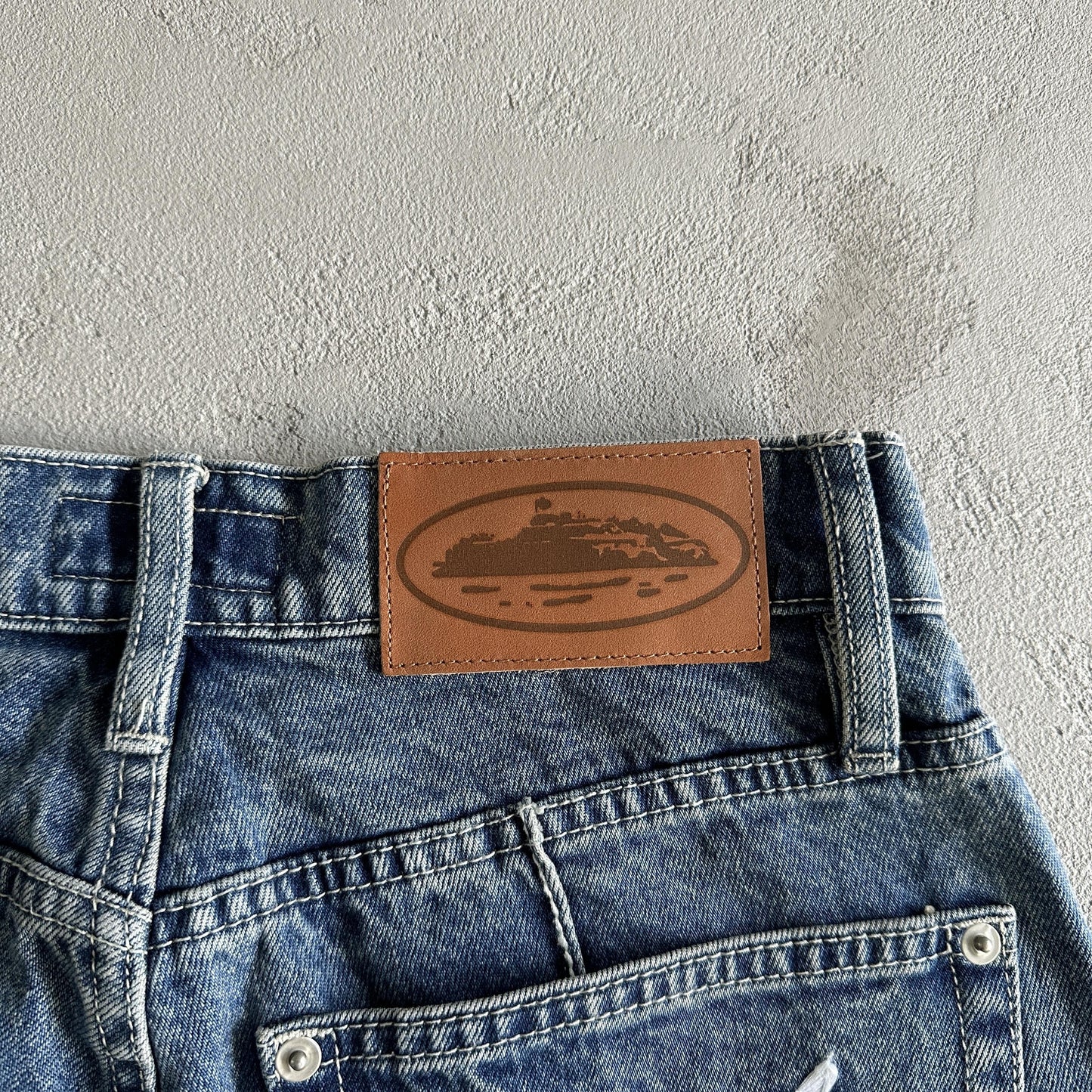 Shorts en jean Corteiz