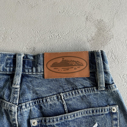 Shorts en jean Corteiz