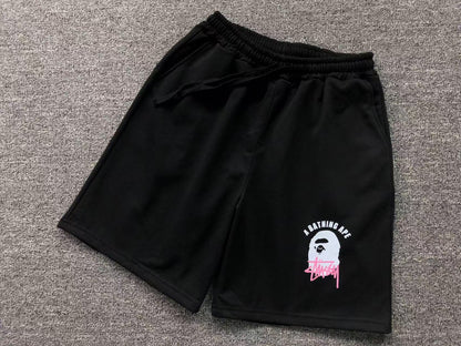 Short Bape x Stussy 19+