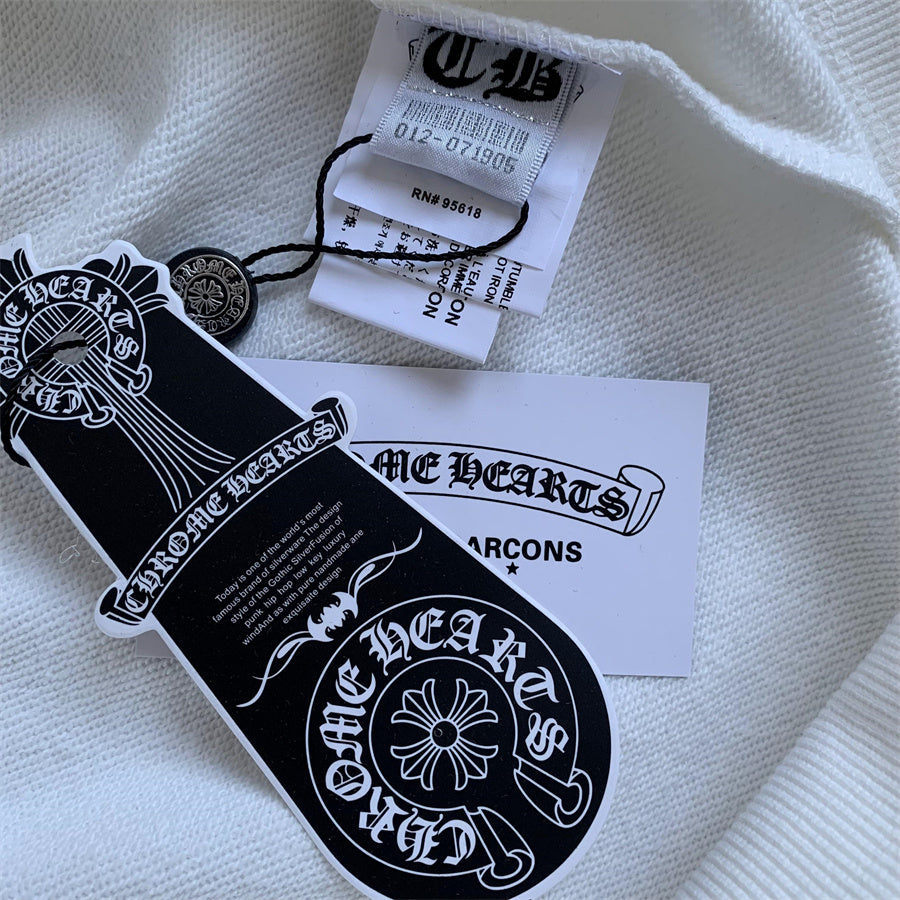 Sweat à capuche zippé Chrome Hearts