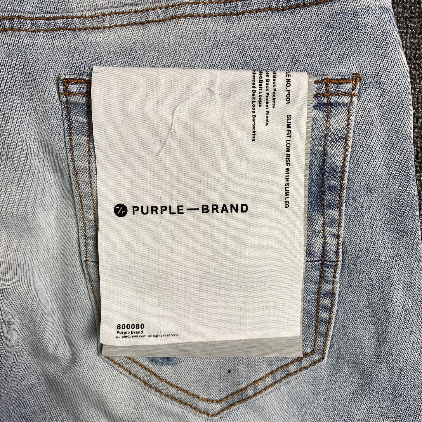 Jeans slim Purple Brand