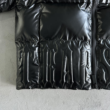 Chaqueta acolchada Trapstar Irongate con relieve negra