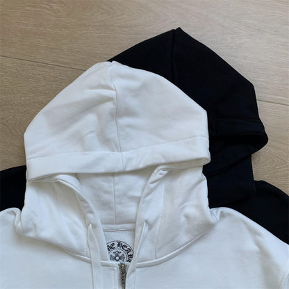 Sweat à capuche zippé Chrome Hearts