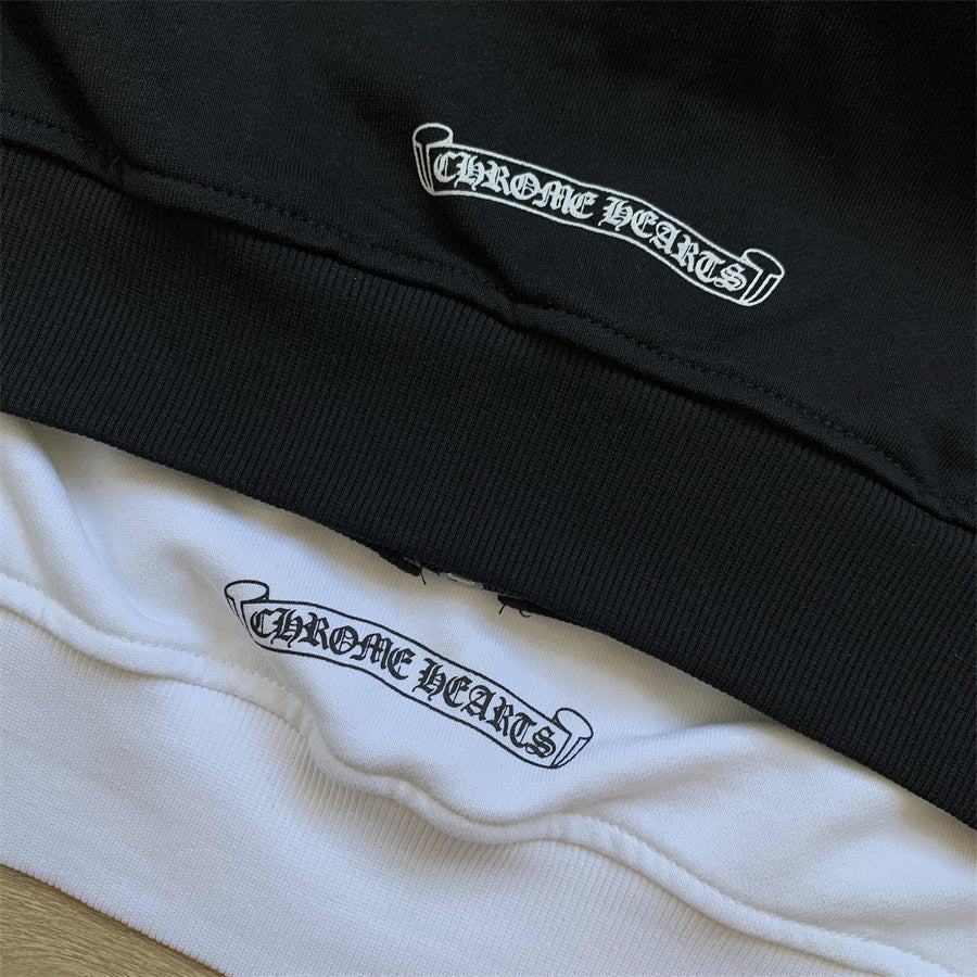 Sweat à capuche zippé Chrome Hearts