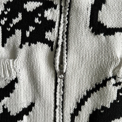 Pull Jacquard en Maille Corteiz