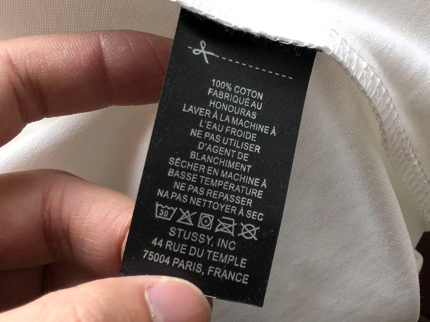 T-shirt Denim Tears x Stussy