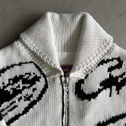 Pull Jacquard en Maille Corteiz
