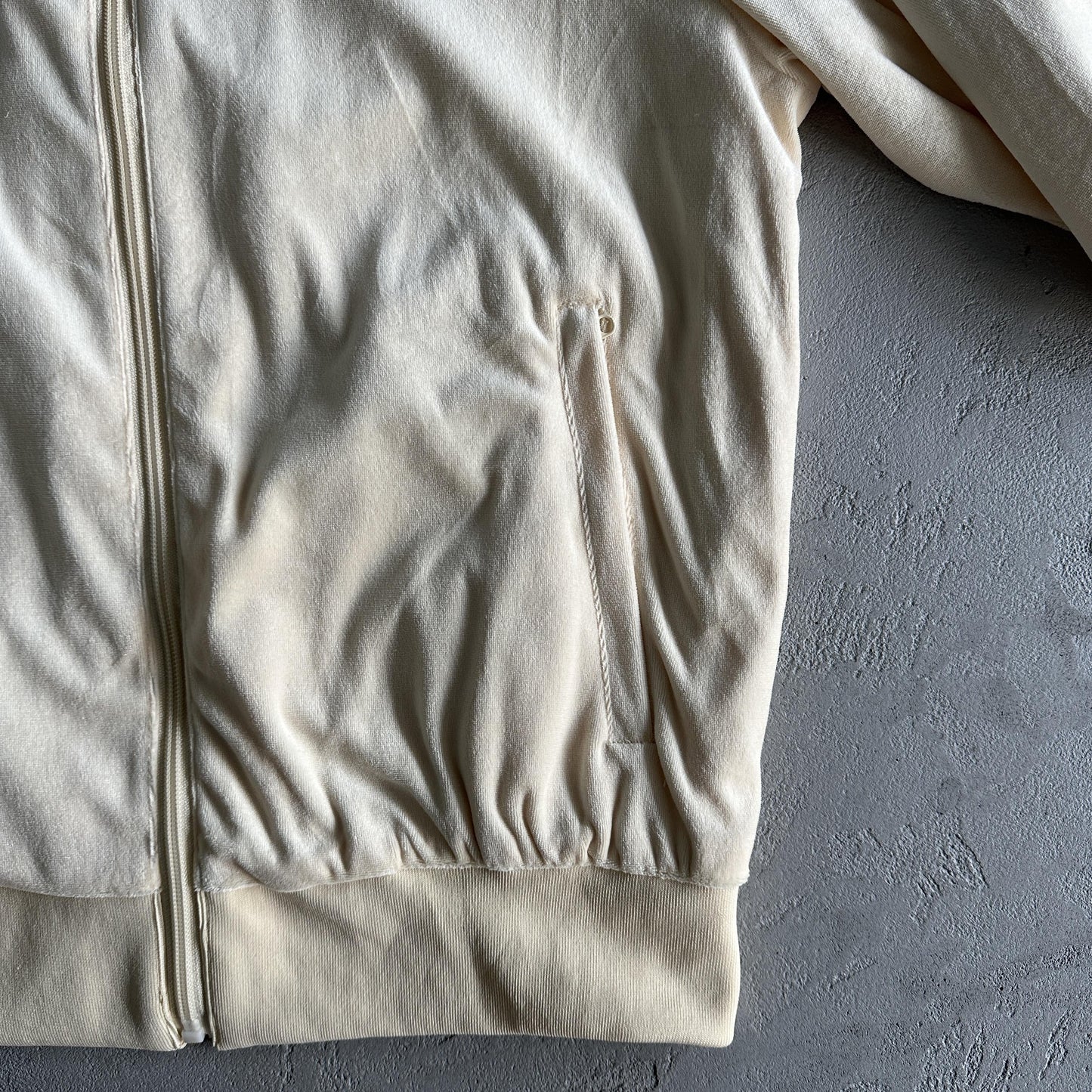 Veste en Velours Corteiz Crème
