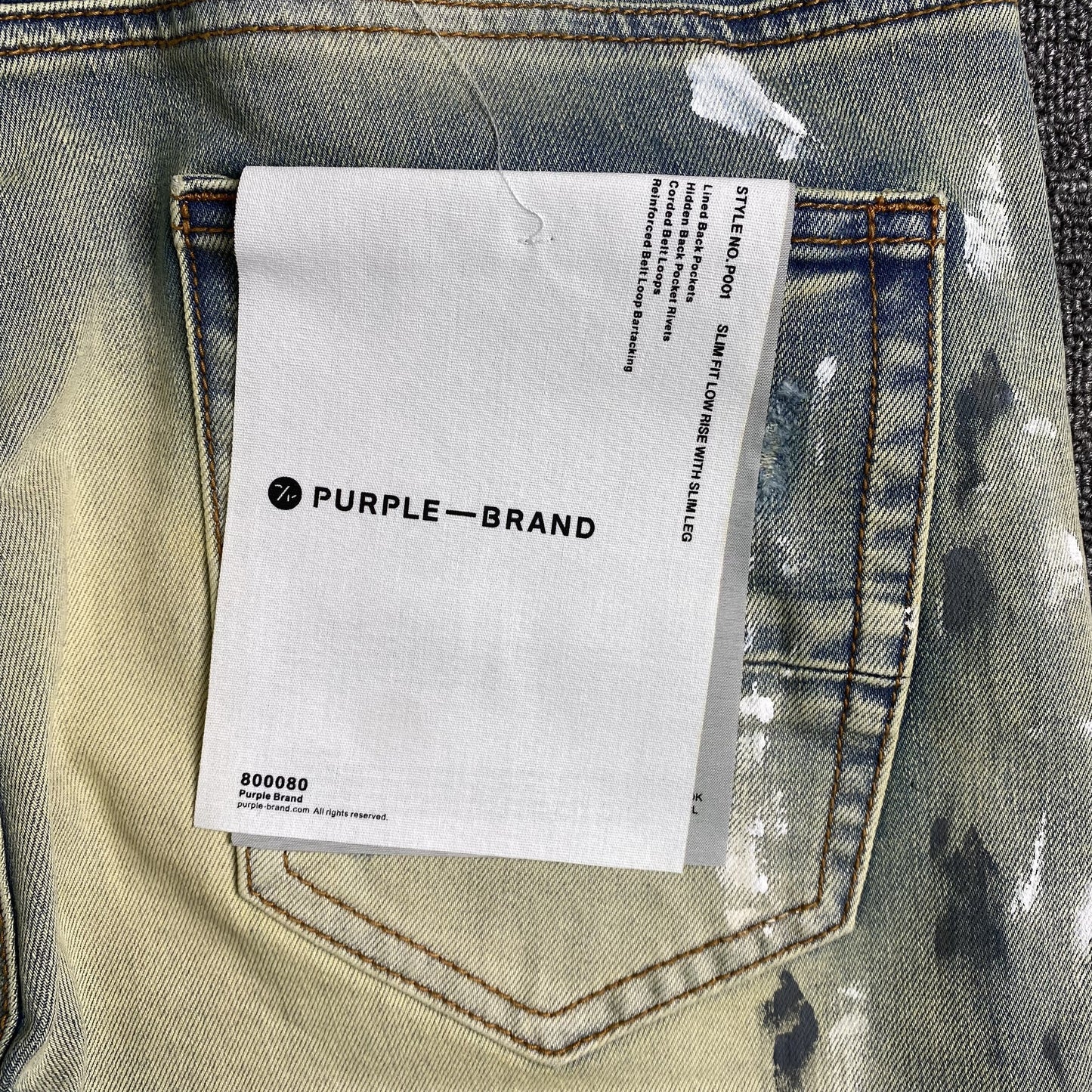 Jeans slim Purple Brand