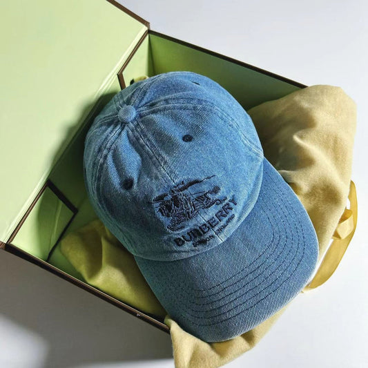 CASQUETTE EN JEAN DÉLAVÉ BUR x SUPREME