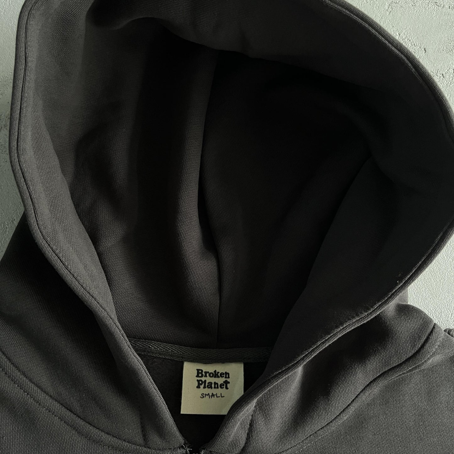 Sweat à capuche zippé double Broken P