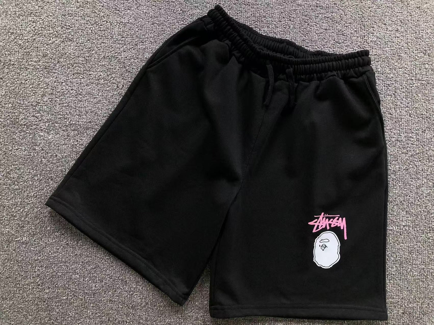 Short Bape x Stussy 19+