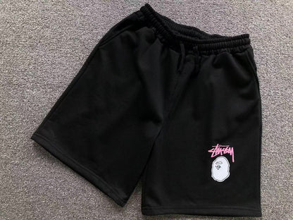 Short Bape x Stussy 19+