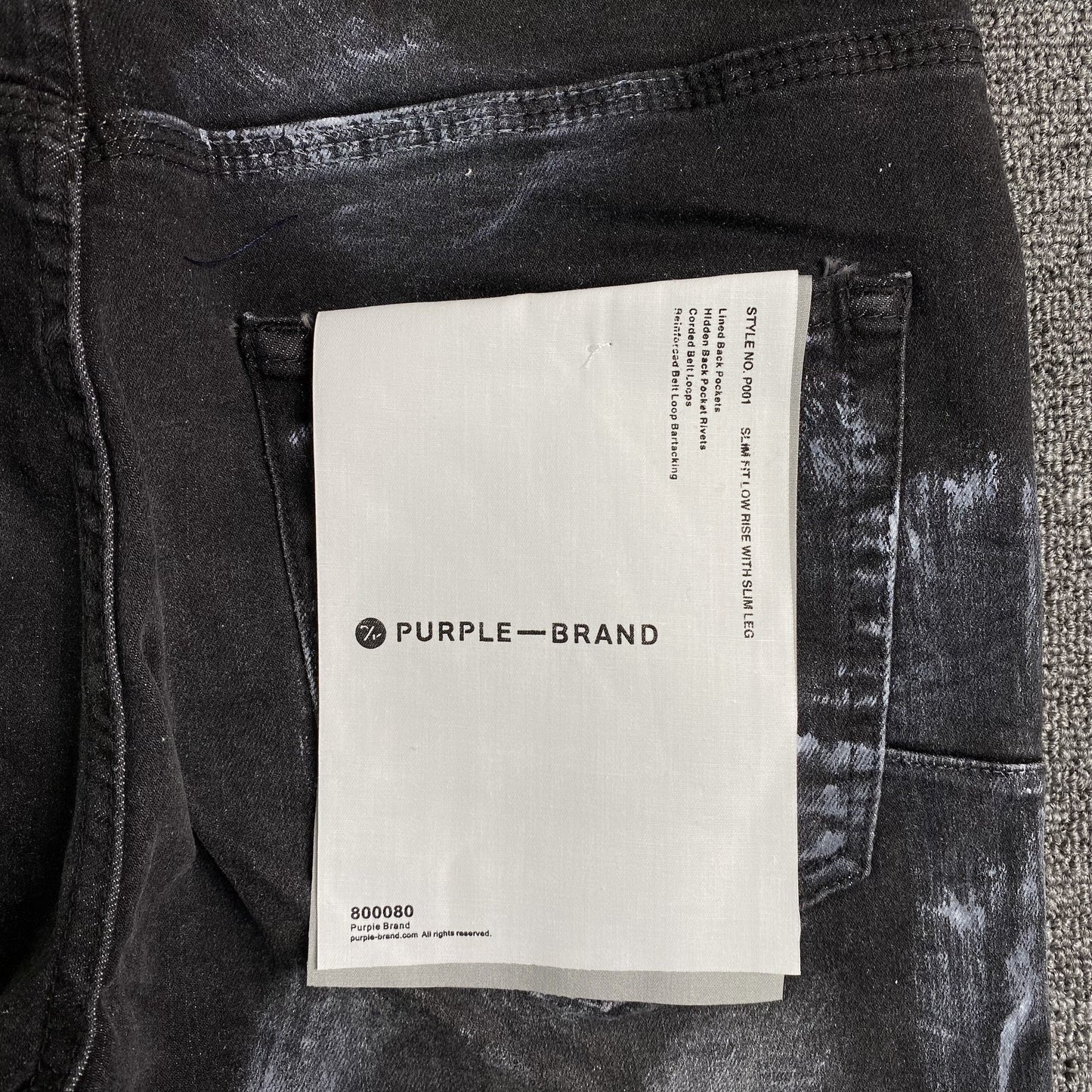 Jeans slim Purple Brand