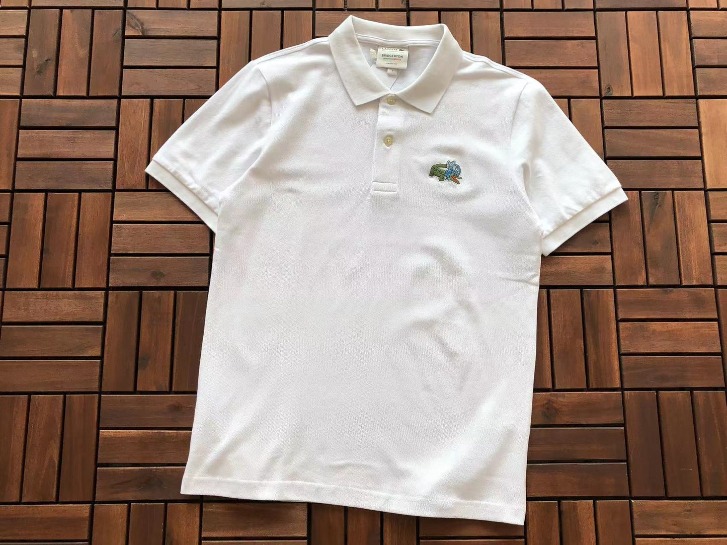 Collection de polos Lacoste x Netflix