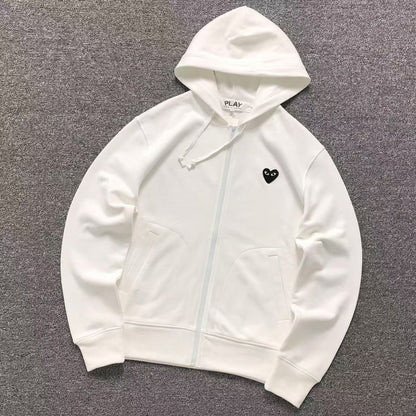 Sweat à capuche zippé Comme des Garçons