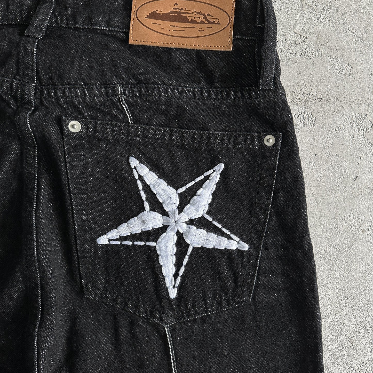 Pantalon en jean Corteiz