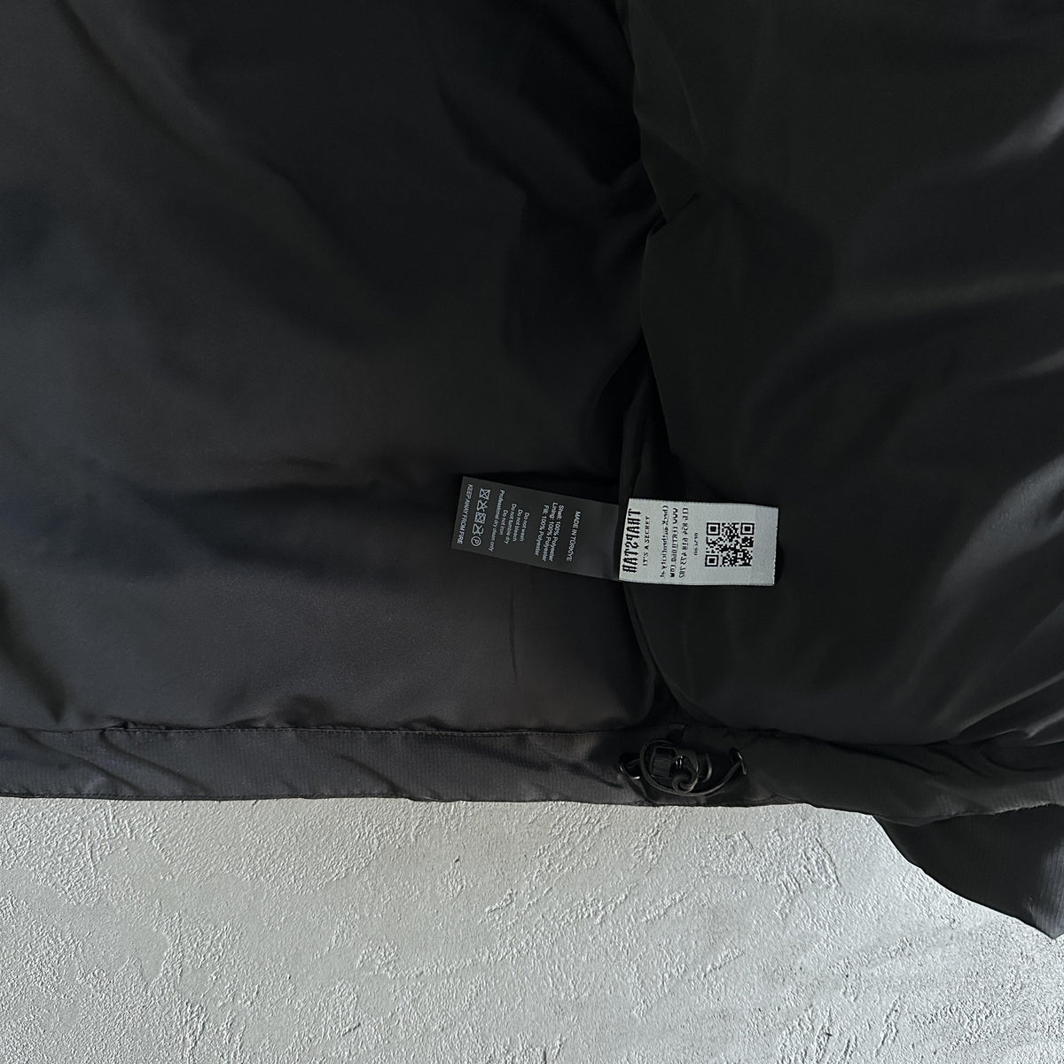 Trapstar Decoded Hooded Puffer Jacket 2.0 Nero / Infrarossi