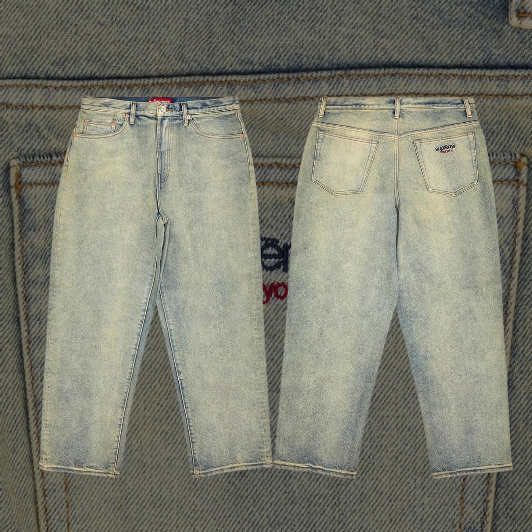 Jean Baggy Supreme Indigo Sale