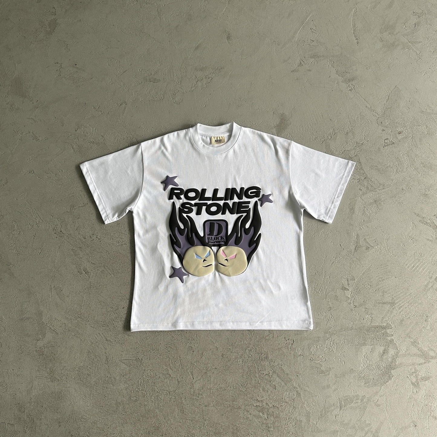 T-shirt Rolling Stone déchiré